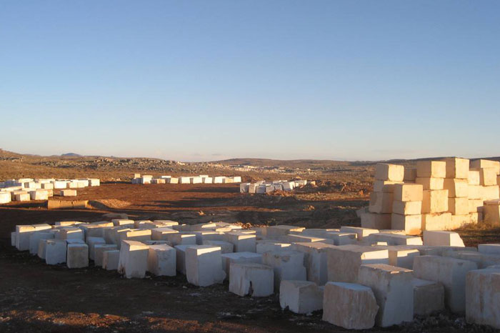 大理石荒料加工過(guò)程