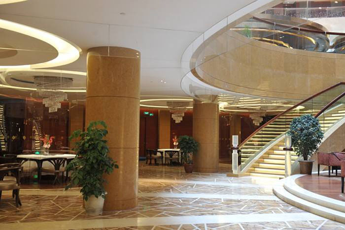 大理石圓柱補(bǔ)膠的步驟