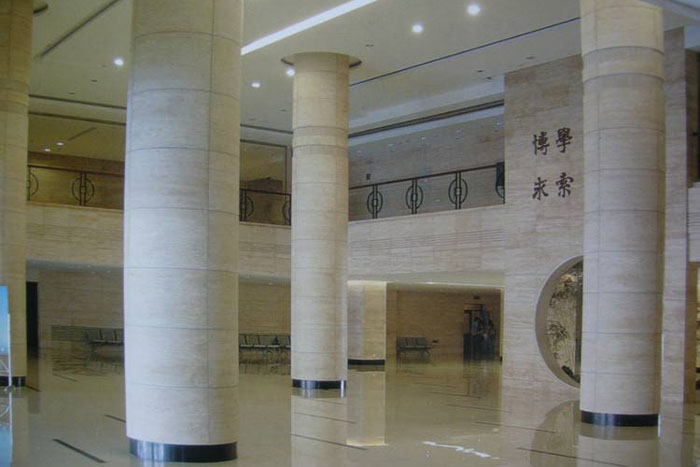 大理石圓柱補(bǔ)膠的步驟